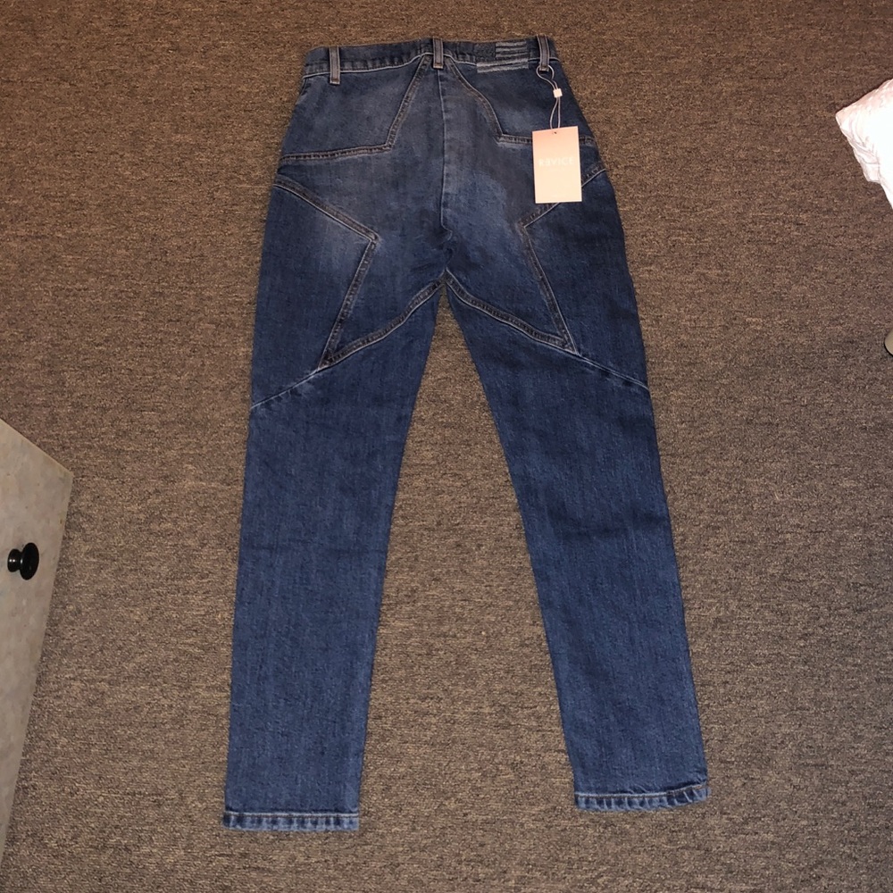 revice denim venus crops/ lightyear wash